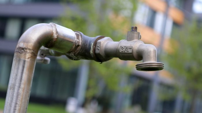 Outdoor water tap