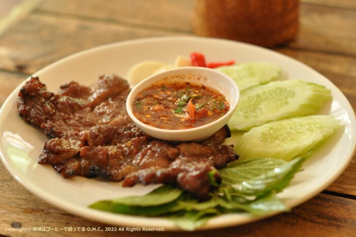 Grilled beef Thai style